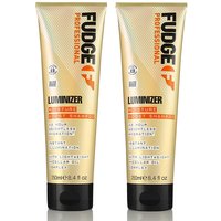 Fudge Luminizer Moisture-Boosting Shine-Enhancing Strengthening Shampoo 250ml Double