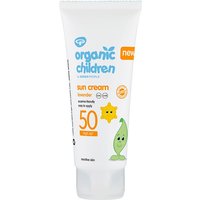 Green People Organic Children Sun Cream SPF 50 Lavender 100ml
