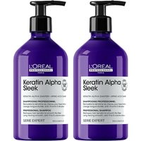 L'Oréal Professionnel Keratin Alpha Sleek Shampoo Anti-frizz & Smoothing, sulphate free 500ml