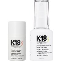K18 DUO K18 Leave-In Molecular Repair Hair Mask 15ml and Molecular Rep