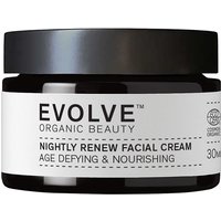 Evolve Organic Beauty Nightly Renew Facial Cream 30ml - Travel Size