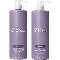 Paul Mitchell Platinum Blonde Violet Shampoo 1000ml Double