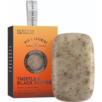 Scottish Fine Soaps Thistle & Black Perpper Body Scrub Bar 150g