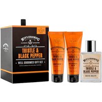 Scottish Fine Soaps Thistle & Black Pepper Men's Well Groomed Gift Set