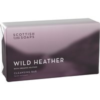 Scottish Fine Soaps Wild Heather Cleansing Bar 220g Wrapped