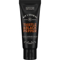 Scottish Fine Soaps Thistle & Black Pepper Face & Beard Wash 75ml