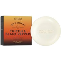 Scottish Fine Soaps Thistle & Black Pepper Shampoo Bar 100g in Carton