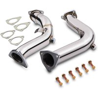 2.5" Exhaust Decat Downpipes - Audi S4 B8 3.0 FSI 13-17