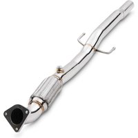 2.25" Exhaust Decat Downpipe - Vauxhall Corsa D 1.6 16V Turbo VXR Nurburgring Only 11-15