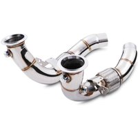2.75" Exhaust Decat Downpipes - BMW 5 6 Series F10 M5 / F12 M6 4.4 V8 12-16