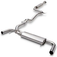 2.75" Catback Exhaust System - Vauxhall Astra J MK6 GTC 2.0 VXR 11-15