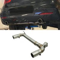 3" Exhaust Back Box Delete - BMW 1 Series F20 F21 M140i 16-19