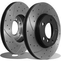Front Vented 294mm Brake Discs - BMW Mini R60 R61 Paceman 1.6 Cooper All4 10+