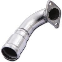 Aluminium Front Turbo Muffler Delete Pipe Ford Fiesta MK8 1.0 Ecoboost Zetec S 17+