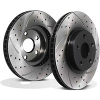 Front Drilled Grooved 275mm Brake Discs - Toyota Celica T230 1.8 16v 99+