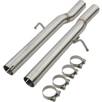 Exhaust Resonator Delete Pipe - Land Rover Defender 90 110 5.0 V8 L663 2020+