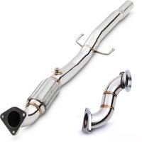 2.5" Exhaust 1st and 2nd De Cat Downpipe - Vauxhall Corsa D 1.6 Turbo VXR Nürburgring 11-15
