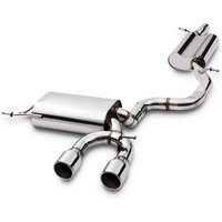 2.5" Catback Exhaust System - VW Golf R32 MK5 3.2 TFSI 4Motion 04-09