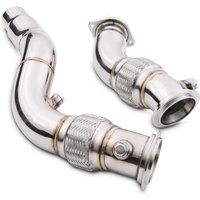 3" Exhaust Decat Downpipes - BMW 2 Series F87 M2 Competition CS 3.0L 14-21