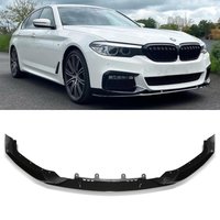 Gloss Black M Style Front Lip Splitter - BMW 5 Series G30 17-20