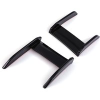 Front Bumper Wing Canards Gloss Black - BMW 1 Series F40 19-24