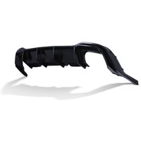 Rear Twin Exit Diffuser Gloss Black - VW Golf MK8 GTI 2020+