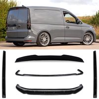 Aero Body Kit Gloss Black - VW Caddy MK5 SWB Tailgate 2020+