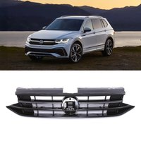 LED DRL Grille Gloss Black - VW Tiguan R Facelift 2021+