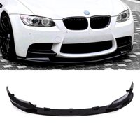 Front Splitter Gloss Black - BMW 3 Series LCI E92 10-13