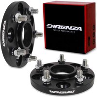 Direnza 15mm Wheel Spacers - Pair - Nissan 350z / 370z / GT-R / Juke / Qashqai / Skyline / Silvia | 5×114.3 M12×1.25 66.1mm