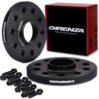 Direnza 15mm Wheel Spacers - Pair - Renault Clio RS / Megane RS / Laguna | 5×108 M12×1.5 60.1mm
