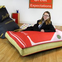 Classic Secondary Book Bean Bags - Pack of 6