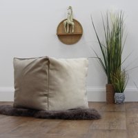 Designer Velvet Cube Bean Bag