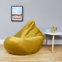 Designer Velvet Hi-Back Gamer Bean Bag