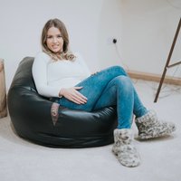 Faux Leather Hi-Back Gamer Bean Bag