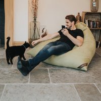 Faux Suede Tri-Gamer Bean Bag