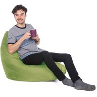 Faux Suede Wedgie Bean Bag