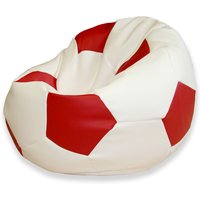 Faux Leather Football Bean Bag