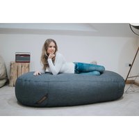 Luxury Chenille Lounger Bean Bag