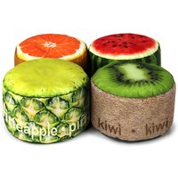 Mini Fruit Stool Bean Bags - Pack of 4