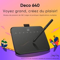 XPPEN Deco 640 5080LPI/6 /Noir