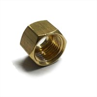 Solder Nut Copper Petrol Fuel Pipe 1/8" BSP - For 1/8" & 3/16" OD Tube