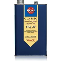 Fuchs Classic Non detergent Engine Oil Lubricant SAE 30 5 Litre Vintage Tin