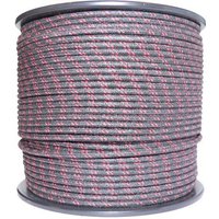 1M Cotton Braided Automotive Electrical Wire Cable 18 Gauge Black & Red Fleck