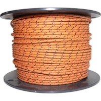 1M Cotton Braided Automotive Electrical Wire Cable 16 Gauge Brown & Black Red Fl