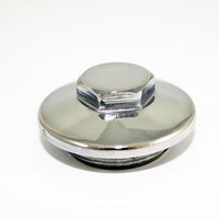 GS61222 - AJS / MATCHLESS Chrome Oil tank cap for AJS/Matchless models.