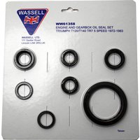 Hepolite Oil Seal Kit for Triumph T120, T140, TR7 5 Speed models (1972 - 1983) GS61358