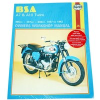 Haynes Manual BSA A7/A10 Twins Motorcycle GSHMH121
