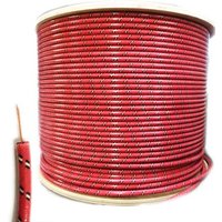 30 Meter Roll 7mm HT Ignition Lead Cable - Gloss RBWF Wire Core Cotton Braided