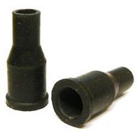 1x HT Silicone PVC insulators for spark plug caps 7mm Straight Black